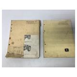(2) John Deere Parts Catalogs-60/820