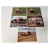 5 International Brochures-Mowers/Loaders/Planter