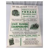1965 Pennsylvania Forage Progress Day Poster