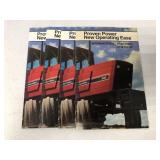 (4) International 90 & 110 HP Tractor Brochures