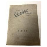 1911 The Overland Motor Cars Brochure