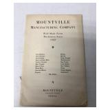 Mountville Manufacturing Company Catalog