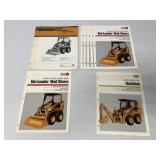 9 Case Uni-Loader/Skid Steers/Backhoe Brochures