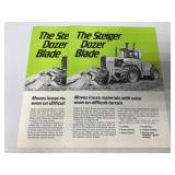 2 Steiger Dozer Blade Brochures