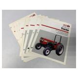 (8) Case IH Model 585 Tractor Brochures