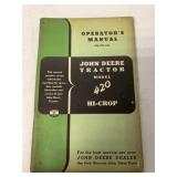 John Deere 420 Hi-Crop Operator