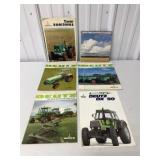 (6) Deutz Brochures-DX90/85/D80 06 others