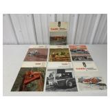 (7) Case Brochures-Spreader/Baler/Tractors