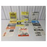 (10) Minneapolis-Moline Brochures