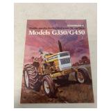 Minneapolis-Moline G350/G450 Tractors Brochure