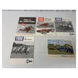 (5) Ford Planters/Harrows/others Hay Brochures