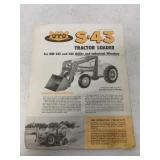 Minneapolis-Moline S-43 Tractor Loader Brochure
