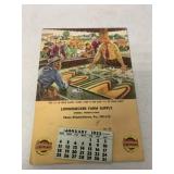 1953 Minneapolis-Moline Calendar/Brochure
