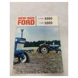 New Size Ford 4000 5000 Brochure