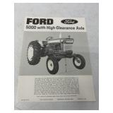 Ford 5000 w/ High Clearance Axle Brochure