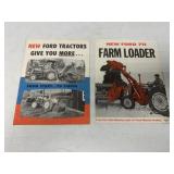 (2) Ford 711 Loader/Tractors Brochures