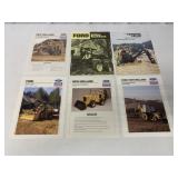 6 Ford/New Holland Backhoe/Loaders Brochures