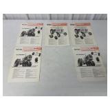 5 Minneapolis-Moline 335/445 Tractor Brochures