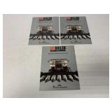 (3) N6 KS-LTD Gleaner Combine Brochures