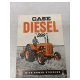 Case Diesel "500" w/ Power Steering Brochure
