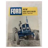 Ford 5000 Super Major Diesel Tractor Brochure