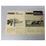 2 Ford 4500 Tractor/Loader/Backhoe Brochures