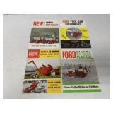 4 Ford Tool Bar/Planter/Sheller Brochures