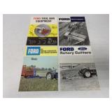 4 Ford Tool Bar/Cutter/Mower/Blower Brochures