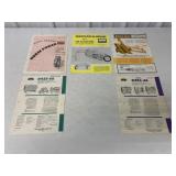 (5) Minneapolis-Moline Brochures