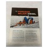 The Fordson Major Diesel Brochure