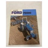 New Ford 7000 Tractors Brochure