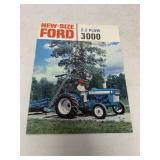 New-Size Ford 2-3 Plow 3000 Brochure