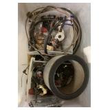Large Bin of Miscellaneous Auto Parts