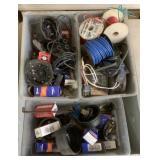 Lot - Distributor, Caps, Wire, Sparkplugs, & More