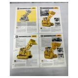 4 Caterpillar Loaders Brochures-983/983B/953