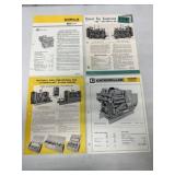 4 Caterpillar Engine Brochures-D379/D13000