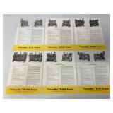 6 Caterpillar Engine Brochures-D4400/D17000