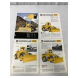4 Caterpillar Tractor/Dozer Brochures