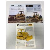3 Caterpillar Track-Type/Tractor Brochures