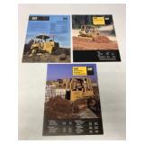 3 Caterpillar Track-Type Tractor Brochures