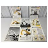 8 Caterpillar Excavator Brochures-224/225/227