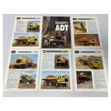 6 Caterpillar Articulated Dump Trucks