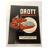 Drott Skid-Shovels for IH Crawler Brochure
