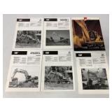6 Caterpillar Brochures-Excavators
