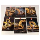 6 Caterpillar Brochures-Excavators