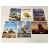 6 Caterpillar Backhoe Loader Brochures