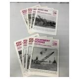 (8) Equipment Echoes 1989/1990 Magazines