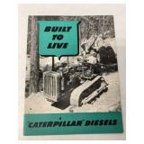 Built to Live Caterpillar Diesels Brochure