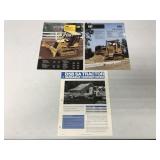 3 Caterpillar Track-Type/Tractor Brochures
