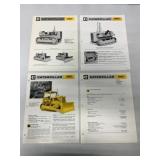 4 Caterpillar D6C Crawler/Tractor Brochures